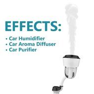 Car Humidifier with Dual USB Charger, Multi-Function Ultrasonic Car Humidifier + Essential Oil Aroma Diffuser... N7