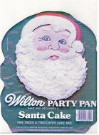 Wilton Cake Pan: Santa Claus (502-2308, 1979)