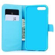 iPhone 7 Plus Case (5.5 inch) - Wallet Flip Stand Case PU Leather Case with Shockproof TPU Inner Bumper Colorful... N9