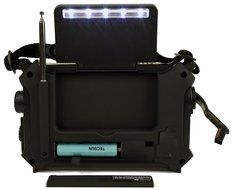 Kaito KA500L 4-Way Powered Emergency AM/FM/SW NOAA Weather Alert Radio with Solar,Dynamo Crank,Flashlight and... N19