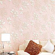 Saver 10M Concave-convex Wallpapers 3D Embossed Textured Non-woven Flocking Wall Paper Rolls N3