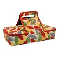 Design Imports Insulated Harvest Leaf Casserole Carrier