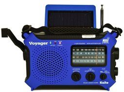 Kaito KA500L 4-Way Powered Emergency AM/FM/SW NOAA Weather Alert Radio with Solar,Dynamo Crank,Flashlight and... N23
