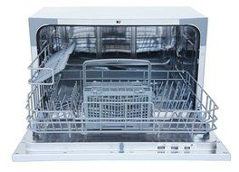 SPT SD-2213S Countertop Dishwasher, Silver
