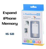 USB Flash Drive i-Flash Device Memory Stick with Lightning Connector and APP for iPhone 5/5c/5s/6/6plus iPad to... N6