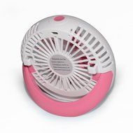 GaGa MILANO 5-inch Mini Quietness Desktop Fan Hand Hold And Support 3 Speed Cool Fan with USB Charge for Home... N19