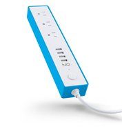ON 3 AC Outlet Surge Protector Power Strip with 4 USB Charging Station, USB 3.1A Max Output with Level 6 Efficiency... N8