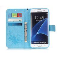 Samsung Galaxy S7 Edge Case, UNEXTATI Wallet Case for Samsung Galaxy S7 Edge, PU Leather Case with Wrist strap... N140