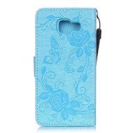 Samsung Galaxy S7 Edge Case, UNEXTATI Wallet Case for Samsung Galaxy S7 Edge, PU Leather Case with Wrist strap... N142