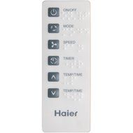Haier ESA406N 6,000 BTU 115V Window-Mounted Air Conditioner and MagnaClik Remote with Braille N9