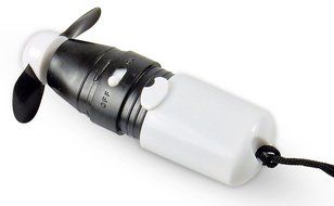 Personal Pocket Model Fan with Cap &amp; Neck Cord, Battery Operated, Kid-Safe. N5