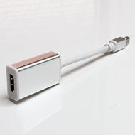 Tera Grand - Premium Mini DisplayPort to HDMI Adapter Cable with Audio Support - for Apple MacBook, MacBook Pro... N4