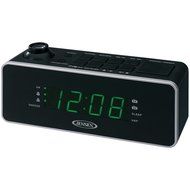 Jensen JCR-235 Projection Clock Radio Dual Alarm Snooze Black Consumer electronics