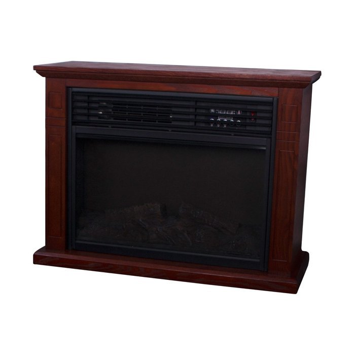 Walcut 1500W 5118BTU Embedded Insert Quartz Infrared 3D Flame Electric Fireplace Heater 3 Color Flame Remote Control N5
