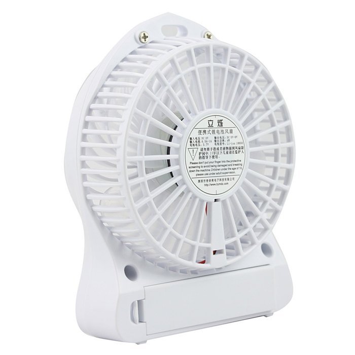 Mini Lithium Battery Fan Summer Portable Super Big Wind Operated Desk Small USB Rechargeable Battery Powered Handheld... N9