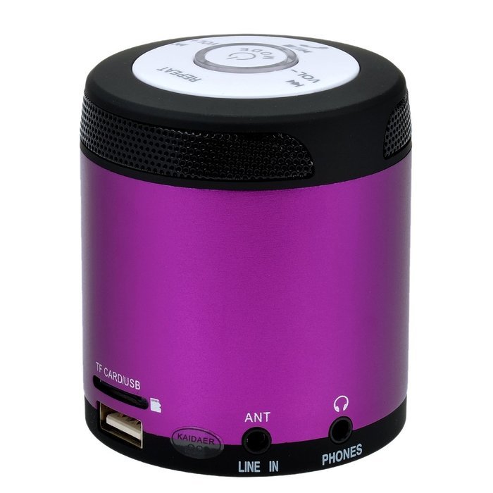 CHEERLINK&reg; Kaidaer Ultra Portable Bluetooth Wireless Speaker with 360-Degree Circle Sound Technology and Built-In... N16
