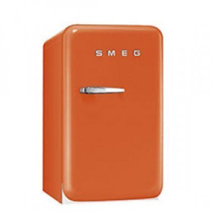 Smeg FAB5URO 16" 50's Retro Style Series Compact Refrigerator with 1.5 cu. ft. Capacity Absorption Cooling Automatic...