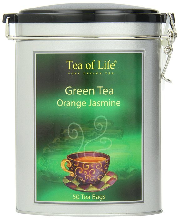 Tea of Life Green Tea, Orange Jasmine, 2.65 Ounce N3