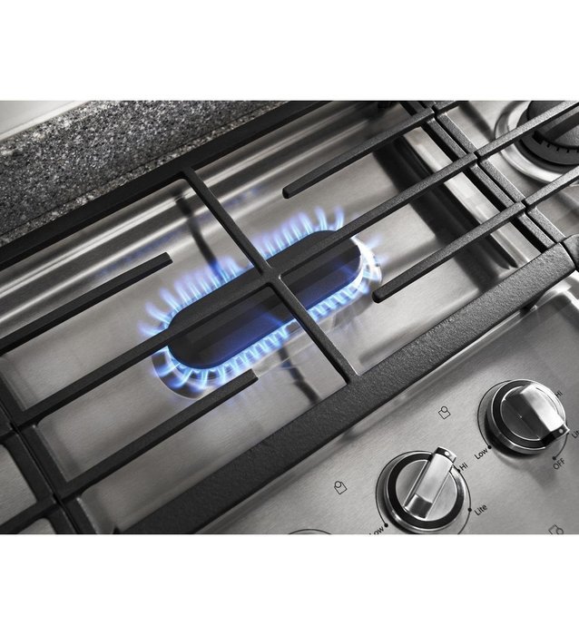 Whirlpool G7CG3665XS Gold 36" Stainless Steel Gas Sealed Burner Cooktop N6