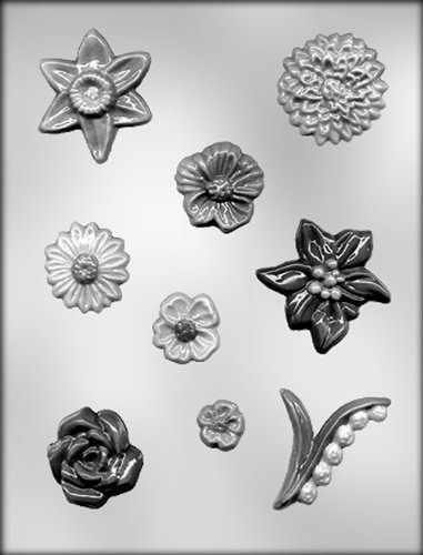 CK Products Mixed Flowers Chocolate Mold