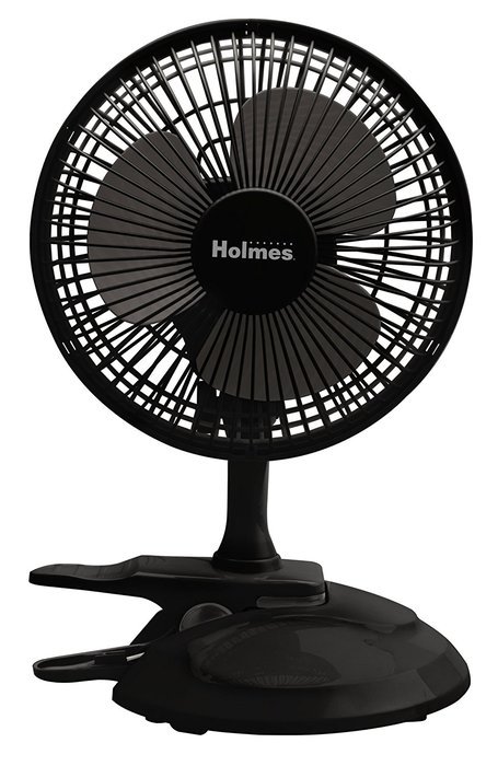 Holmes Convertible Desk & Clip Fan, Black HCF0611A-BM N6
