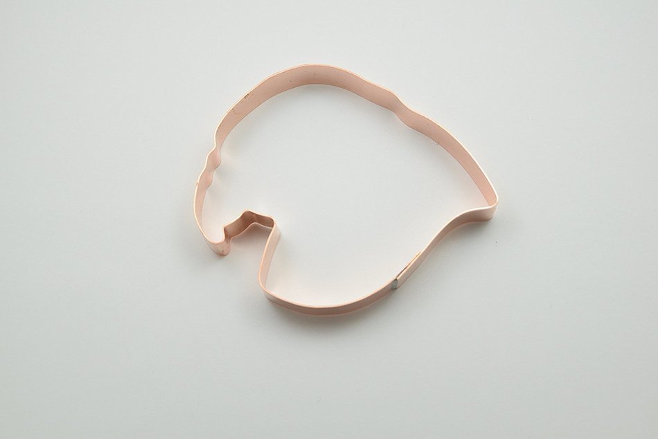 The Bald Eagle Patriotic Copper Cookie Cutter N3