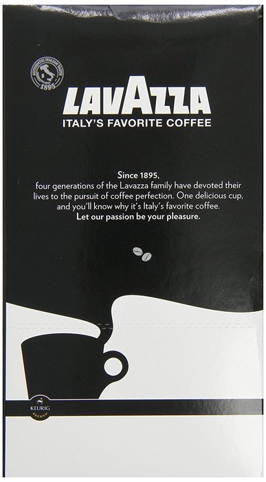 Lavazza K-Cup Portion Pack for Keurig Brewers, Perfetto, 22 Count N7