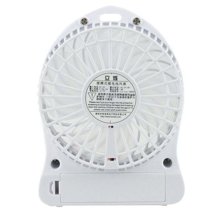 Mini Lithium Battery Fan Summer Portable Super Big Wind Operated Desk Small USB Rechargeable Battery Powered Handheld... N16