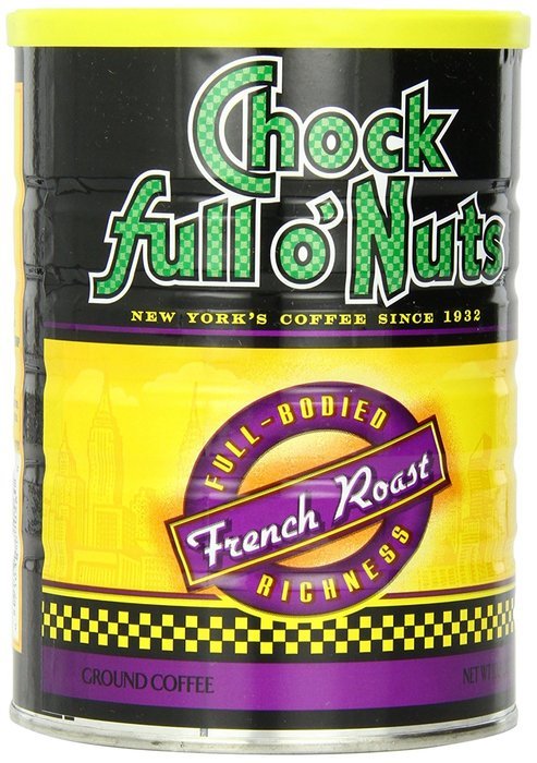 Chock full o'Nuts Coffee New York Roast Ground, 10.5 Ounce N8