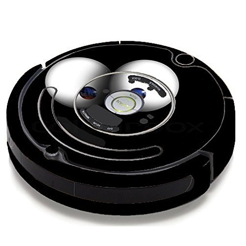 Skin Decal Vinyl Wrap For IRobot Roomba 650 655 Vacuum / Big Eyes Smile