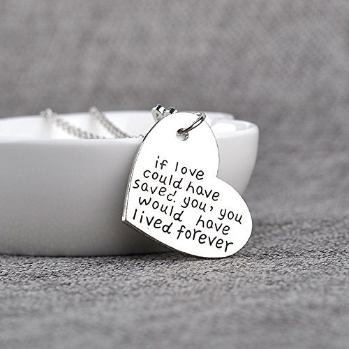 New Dog Love Heart Silver Plated Chain Pendant Necklace Jewelry Gift N3