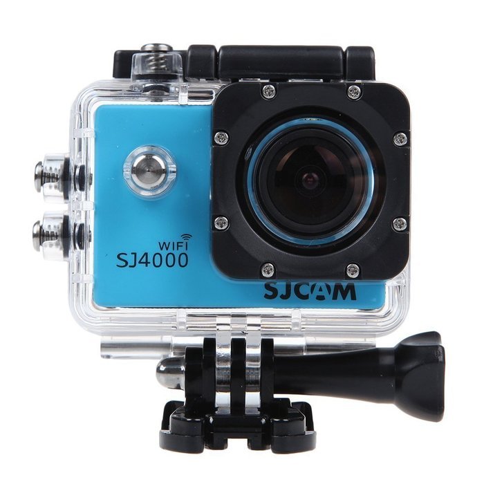Generic 1080P 12MP 170 Degree Full HD Micro USB 2.0 Wifi SJ4000 Outdoor Sports DVR Cam Action DV Camera (Blue)