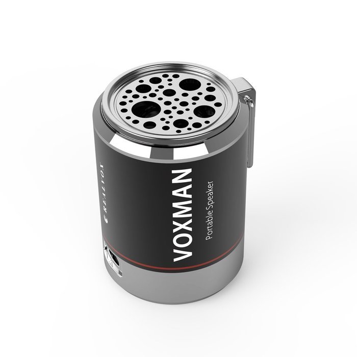 REALVOX Voxman Portable Wireless Bluetooth Speaker &ndash; Hi-Fi Sound with Crystal Clear Audio &ndash; Travel-Friendly, Smartphone... N10