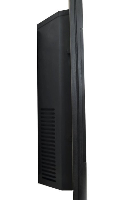 Golden Vantage GV-510GL 35" Modern Stainless Panel Electric Fireplace Heater Wall Mount with Remote Control N4
