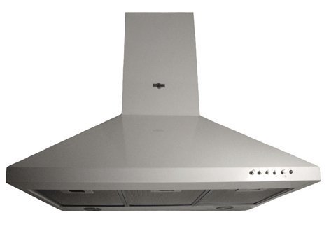 Range Hood Wall Mounted White 28" CH-105-CS NT AIR. Made in Italy