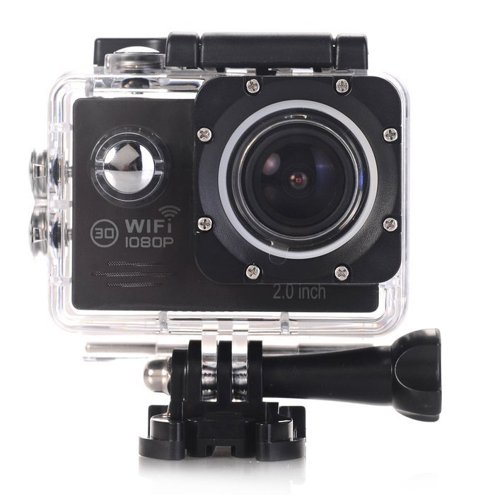 LAFEINA SJ7000 WIFI 2.0"LCD 1080P HD Waterproof Diving Sports Action Camera with 2 Batteries and 19 Accessories... N3