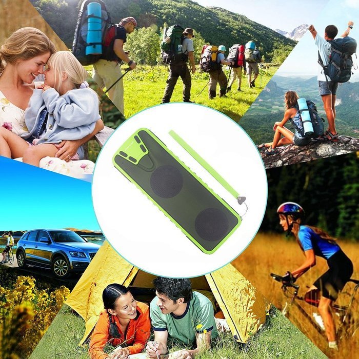 Bluetooth Speakers with Power Bank Powercore Start Sjsw Waterproof Outdoor Portable Wireless Speakers Bluetooth... N4