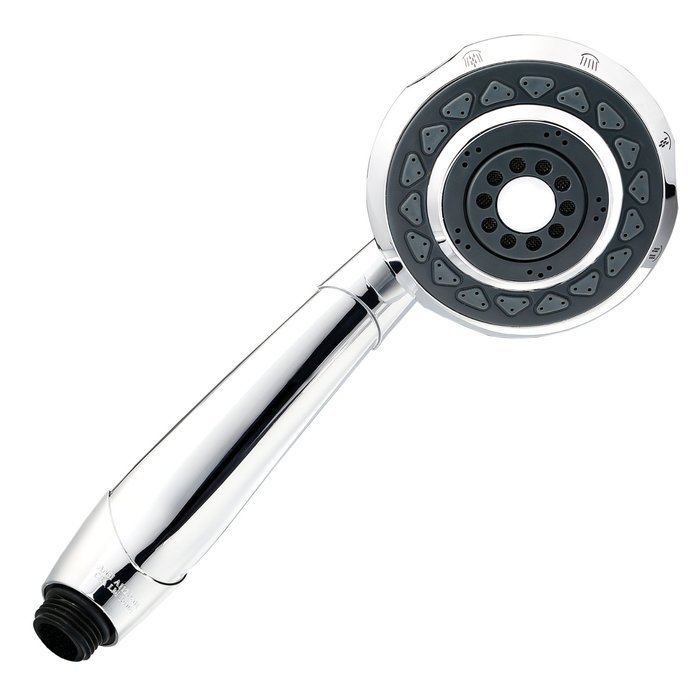ZhenDe Wall-Mount Durable Bathroom 4-Function ABS High Pressure Hand Shower Head Rainfall Rainshower Massage Shower... N16