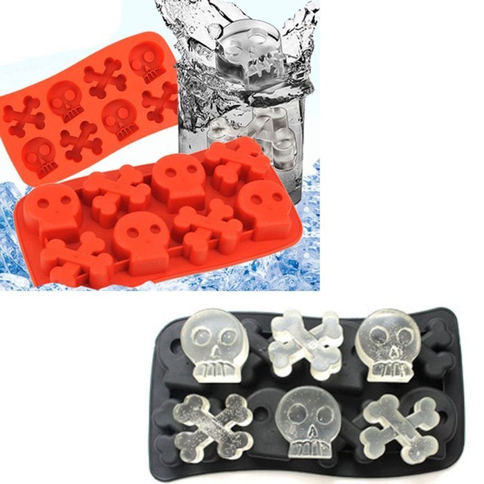 TrendBox DIY Silicone Ice Cube Mould Mold Tray Maker Freeze Soft For Chocolate Baking Pudding Cake Jelly Parties... N12