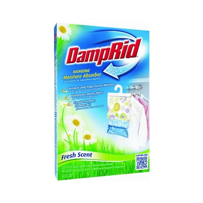 WM Barr FG80 14oz DampRid Hanging Dehumidifier 14 Oz