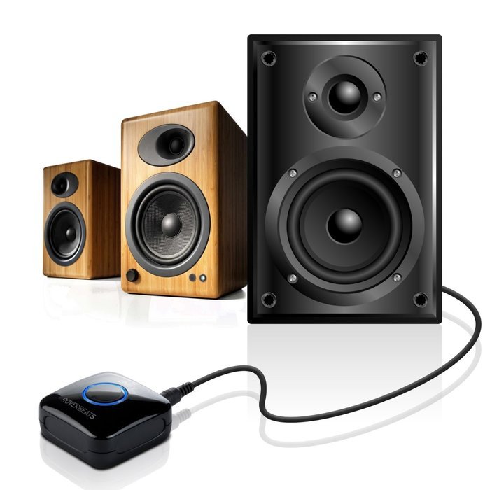 Etekcity Wireless Bluetooth 4.0 Receiver Audio Adapter (NFC-Enabled) for Sound System N3