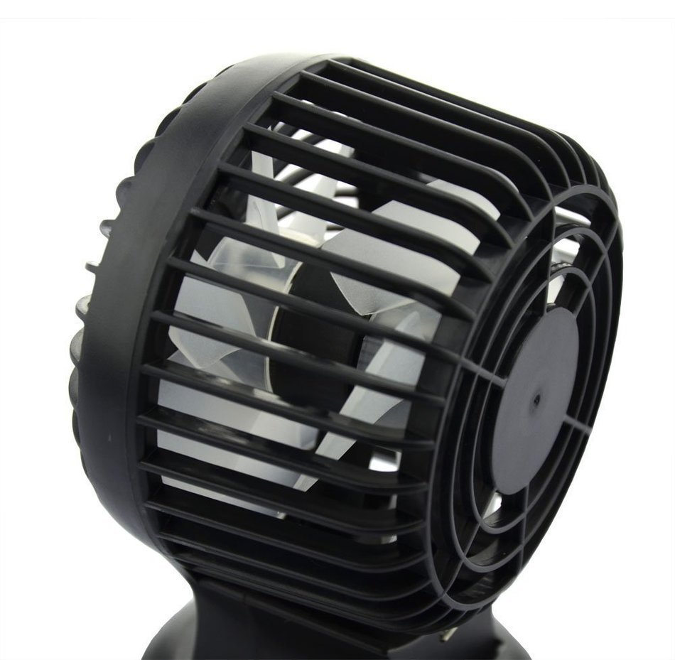 Mini Desktop Fan Double Blade USB Rechargeable (pink) N18