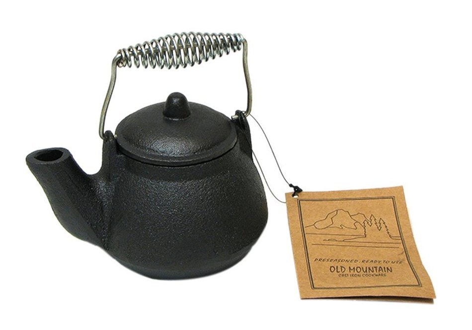 Iwgac Kitchen Outdoor Camping Cooking Old Mountain Mini Tea Kettle 1.5 Cups