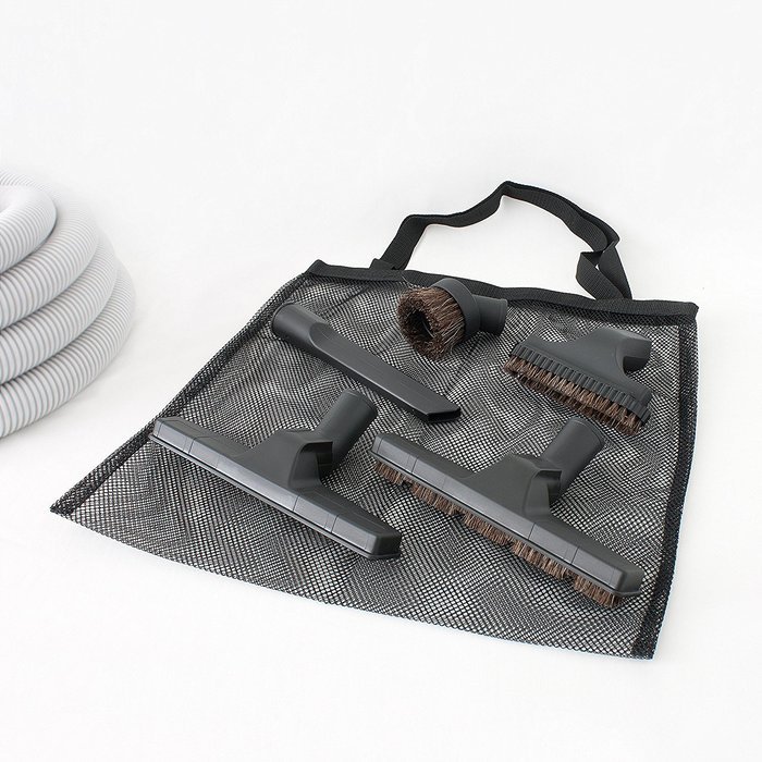 Central Vacuum Deluxe Hardwood, Bare floor and Carpet Kit with 30ft Hose and Accessories N2
