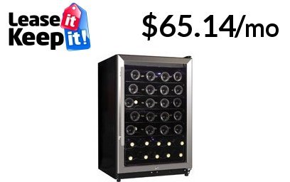 midea WHS-169WE(N) 45-Bottle Wine Cooler, Stainless Steel
