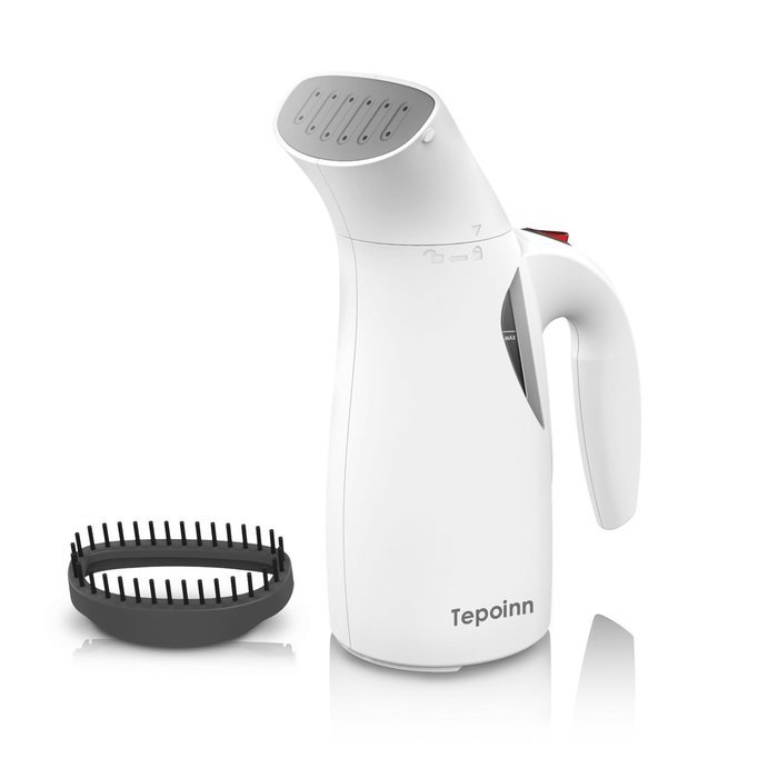 Tepoinn Home and Travel Garment Steamer, Global Voltage, 400W Lightweight Portable Handheld Mini, Ultra Fast Heat-up... N8