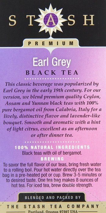 Stash Tea Chai Spice Black Tea, 20 Count Tea Bags in Foil (Pack of 6) N43