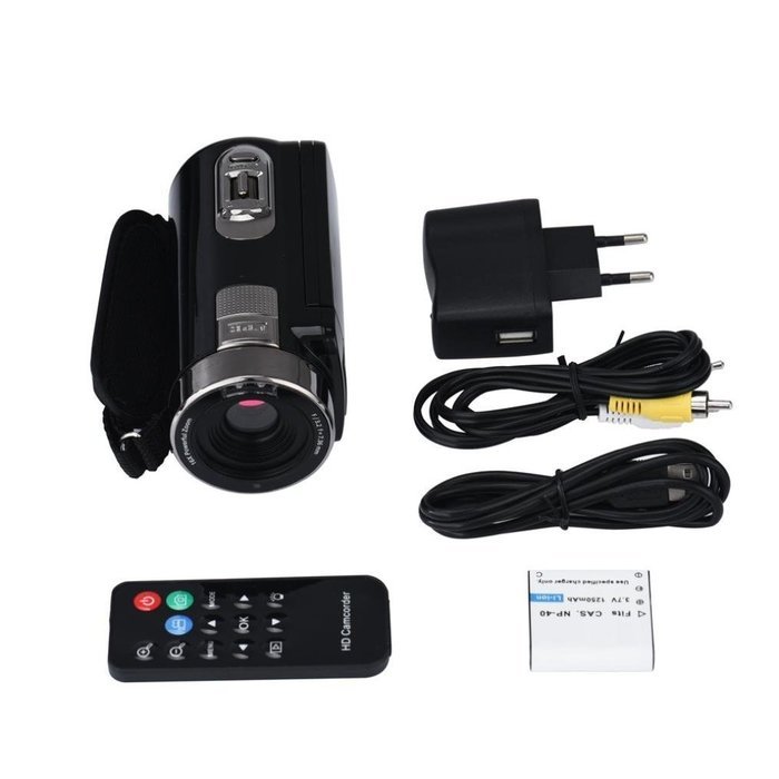 Bolayu 24MP LCD Touch Screen Digital Video Camera Camcorder DV 1080P Full HD H2X3
