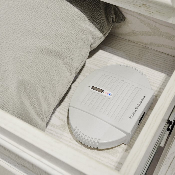 Homeleader 75W Small Dehumidifer, 50Oz Electric compact Dehumidifer for bathroom, car, basement, closet, with... N7