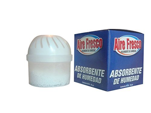 AIRE FRESCO Moisture Absorber Fragrance Free Removes Moisture & Odor From Shoes Bags Closets 1 Pack N2